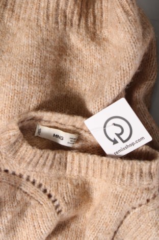 Γυναικείο πουλόβερ Mango, Μέγεθος S, Χρώμα  Μπέζ, Τιμή 3,71 €
