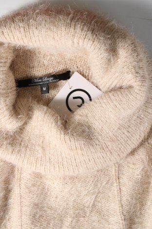 Γυναικείο πουλόβερ Marc Lauge, Μέγεθος M, Χρώμα  Μπέζ, Τιμή 7,36 €