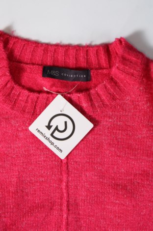 Γυναικείο πουλόβερ Marks & Spencer, Μέγεθος S, Χρώμα Ρόζ , Τιμή 3,71 €