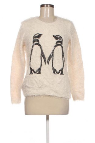 Γυναικείο πουλόβερ Marks & Spencer, Μέγεθος M, Χρώμα Εκρού, Τιμή 3,09 €