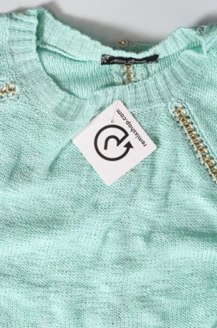 Дамски пуловер Miss Charm, Размер S, Цвят Син, Цена 8,99 лв.
