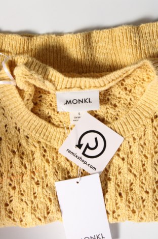 Damenpullover Monki, Größe S, Farbe Gelb, Preis 6,06 €