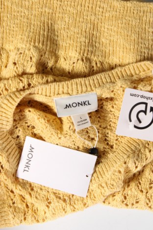 Pulover de femei Monki, Mărime L, Culoare Galben, Preț 27,40 Lei