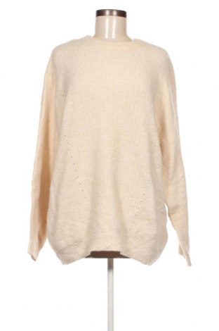Дамски пуловер Ms Mode, Размер M, Цвят Бежов, Цена 11,89 лв.