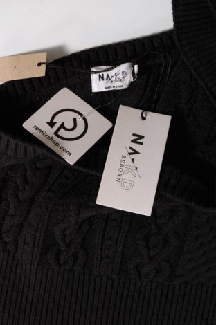 Дамски пуловер NA-KD, Размер M, Цвят Черен, Цена 13,92 лв.