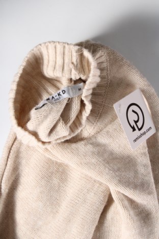 Дамски пуловер NA-KD, Размер M, Цвят Бежов, Цена 11,89 лв.