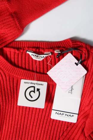 Pulover de femei Naf Naf, Mărime L, Culoare Roșu, Preț 62,96 Lei