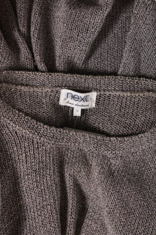 Дамски пуловер Next, Размер L, Цвят Сребрист, Цена 10,15 лв.