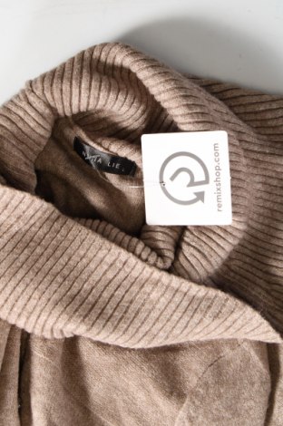 Дамски пуловер Nuna Lie, Размер L, Цвят Кафяв, Цена 8,99 лв.