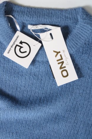 Γυναικείο πουλόβερ ONLY, Μέγεθος L, Χρώμα Μπλέ, Τιμή 9,74 €