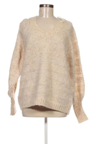 Дамски пуловер ONLY, Размер M, Цвят Бежов, Цена 25,92 лв.