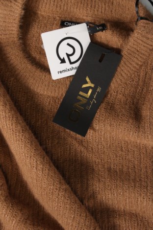 Γυναικείο πουλόβερ ONLY, Μέγεθος XXL, Χρώμα Καφέ, Τιμή 7,24 €