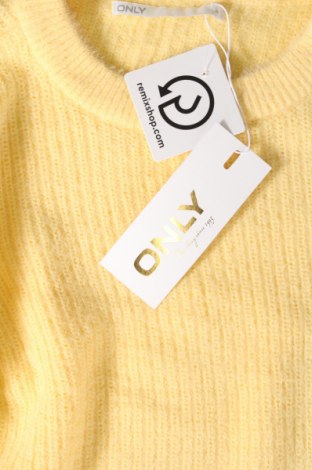 Дамски пуловер ONLY, Размер M, Цвят Жълт, Цена 14,58 лв.