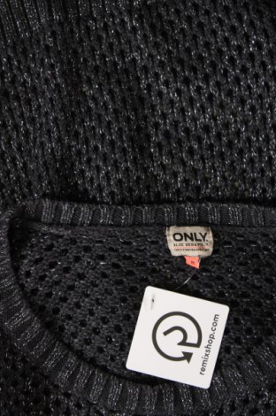 Дамски пуловер ONLY, Размер M, Цвят Сив, Цена 8,20 лв.