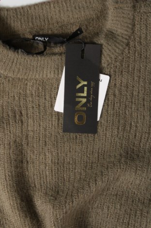 Дамски пуловер ONLY, Размер S, Цвят Зелен, Цена 18,36 лв.