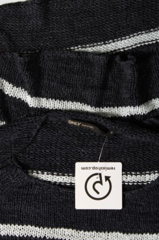 Дамски пуловер ONLY, Размер M, Цвят Син, Цена 6,80 лв.