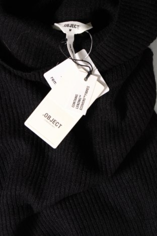 Γυναικείο πουλόβερ Object, Μέγεθος M, Χρώμα Μαύρο, Τιμή 13,46 €