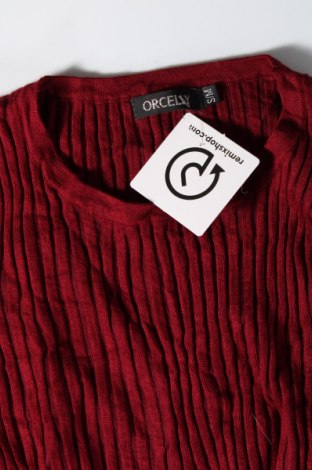 Γυναικείο πουλόβερ Orcelly, Μέγεθος S, Χρώμα Κόκκινο, Τιμή 5,38 €
