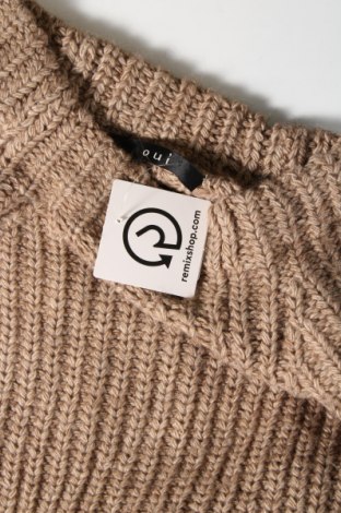Γυναικείο πουλόβερ Oui, Μέγεθος M, Χρώμα Καφέ, Τιμή 9,53 €