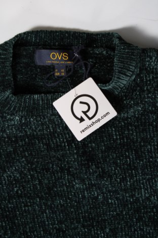 Дамски пуловер Oviesse, Размер XS, Цвят Зелен, Цена 8,70 лв.