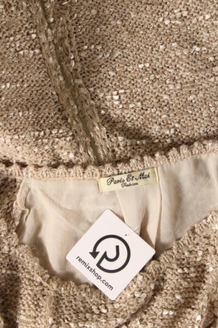 Γυναικείο πουλόβερ Paris Et Moi, Μέγεθος M, Χρώμα  Μπέζ, Τιμή 5,38 €