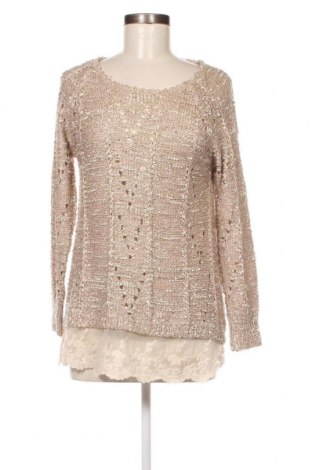 Γυναικείο πουλόβερ Paris Et Moi, Μέγεθος M, Χρώμα  Μπέζ, Τιμή 4,49 €