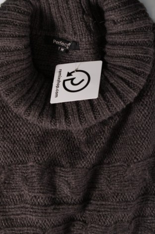 Дамски пуловер Perfect, Размер M, Цвят Сив, Цена 9,60 лв.