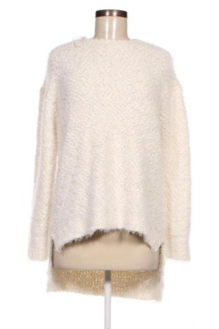Γυναικείο πουλόβερ Piazza Italia, Μέγεθος L, Χρώμα Λευκό, Τιμή 4,49 €
