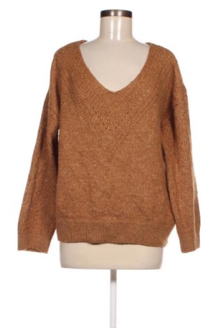 Дамски пуловер Promod, Размер M, Цвят Кафяв, Цена 9,28 лв.