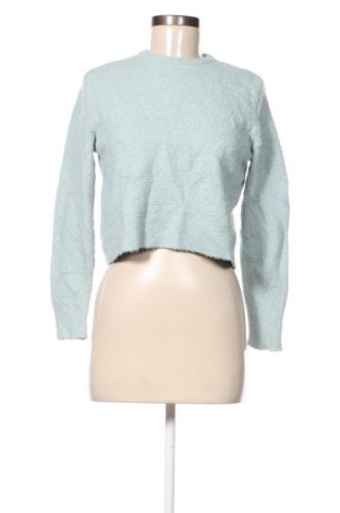 Дамски пуловер Pull&Bear, Размер M, Цвят Зелен, Цена 7,25 лв.