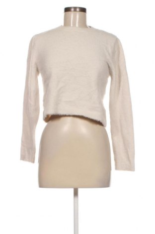Дамски пуловер Pull&Bear, Размер L, Цвят Екрю, Цена 8,99 лв.