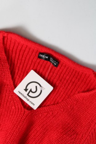 Γυναικείο πουλόβερ SHEIN, Μέγεθος S, Χρώμα Κόκκινο, Τιμή 4,49 €