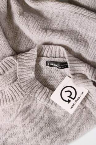 Дамски пуловер SHEIN, Размер L, Цвят Сив, Цена 7,25 лв.
