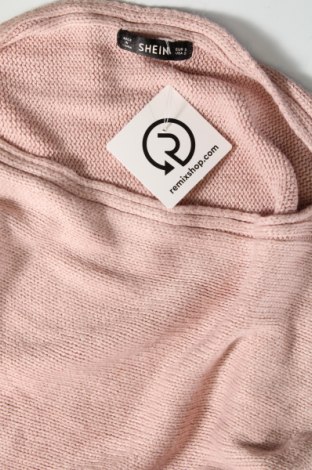 Дамски пуловер SHEIN, Размер S, Цвят Розов, Цена 7,54 лв.