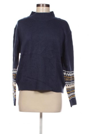 Дамски пуловер SHEIN, Размер L, Цвят Син, Цена 8,12 лв.