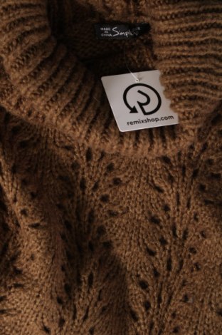 Дамски пуловер Simplee, Размер S, Цвят Зелен, Цена 11,89 лв.