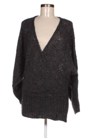 Дамски пуловер Sisley, Размер L, Цвят Сив, Цена 7,54 лв.