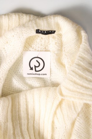 Γυναικείο πουλόβερ Sisley, Μέγεθος M, Χρώμα Εκρού, Τιμή 8,97 €