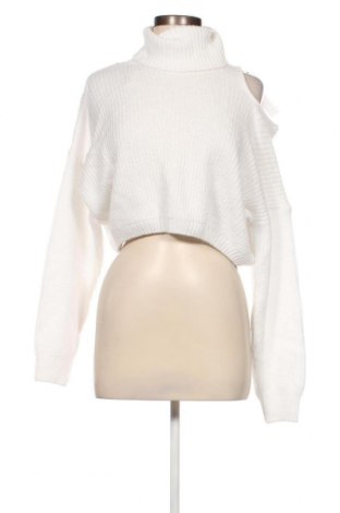Γυναικείο πουλόβερ Tally Weijl, Μέγεθος L, Χρώμα Λευκό, Τιμή 7,82 €