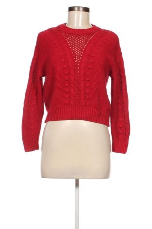 Дамски пуловер Tally Weijl, Размер XS, Цвят Червен, Цена 13,05 лв.