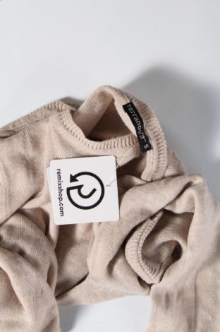 Γυναικείο πουλόβερ Terranova, Μέγεθος S, Χρώμα  Μπέζ, Τιμή 4,49 €
