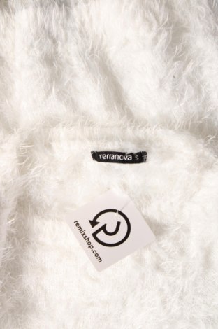 Damenpullover Terranova, Größe S, Farbe Weiß, Preis 7,06 €