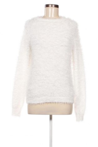 Γυναικείο πουλόβερ Terranova, Μέγεθος S, Χρώμα Λευκό, Τιμή 4,49 €