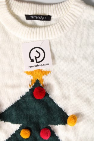 Дамски пуловер Terranova, Размер S, Цвят Бял, Цена 8,70 лв.