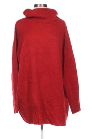 Γυναικείο πουλόβερ Terranova, Μέγεθος L, Χρώμα Κόκκινο, Τιμή 4,49 €
