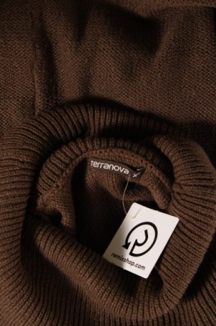 Дамски пуловер Terranova, Размер XS, Цвят Кафяв, Цена 8,70 лв.