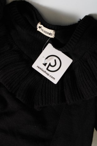 Дамски пуловер Tezenis, Размер S, Цвят Черен, Цена 13,05 лв.