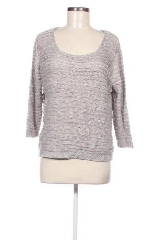 Γυναικείο πουλόβερ Think Positive, Μέγεθος L, Χρώμα Γκρί, Τιμή 4,49 €