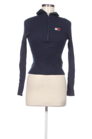Γυναικείο πουλόβερ Tommy Jeans, Μέγεθος S, Χρώμα Μπλέ, Τιμή 41,35 €
