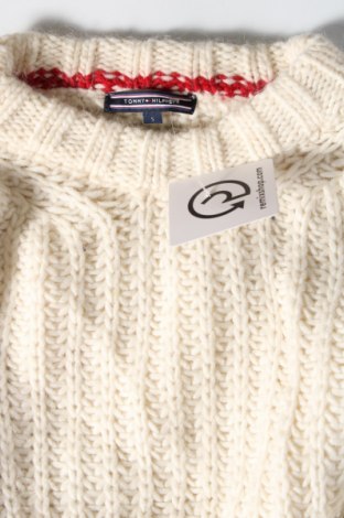 Дамски пуловер Tommy Hilfiger, Размер S, Цвят Екрю, Цена 191,00 лв.